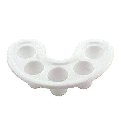 KADS White Manicure Bowl Soak Finger Acrylic Tip Nail Soaker Tray Treatment Remover Bowl Tool