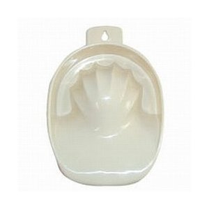 Plastic Manicure Bowl Bone Color