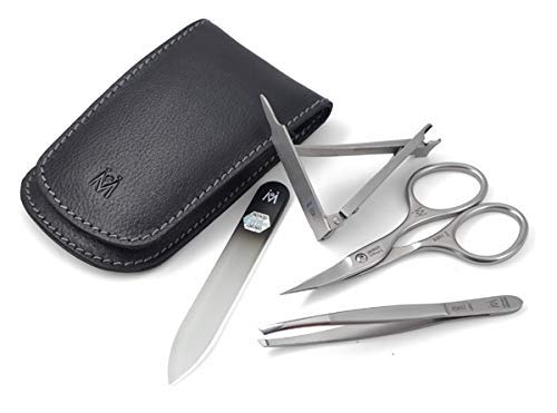 Travel manicure set - 4pc FINOX stainless steel by GERmanikure