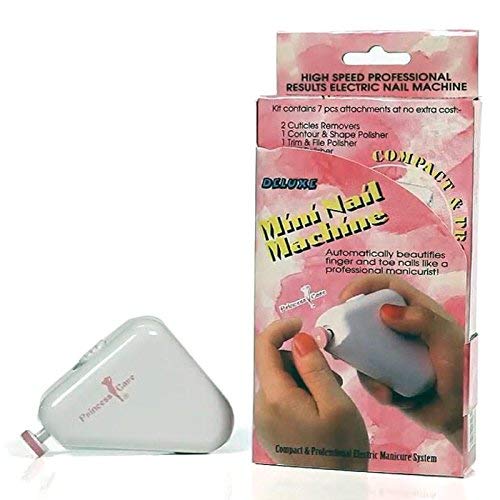 Princess Care Electric Manicure Pedicure Set Kit Nail Buffer