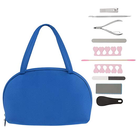 Travelon Manicure Kit with 8-Piece Tool Set (Royal Blue)