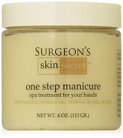 Surgeon's Skin Secret One Step Manicure/Pedicure, Vanilla, 4 Ounce