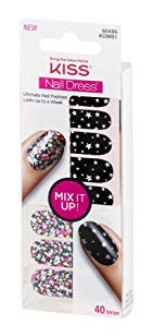 Kiss Nail Dress Mix It Up! Strips - 40 CT