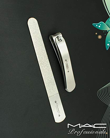 ToeNail Clipper Stainless Steel With Diamond Sapphire Nail File To Clean Your Nail After Cut-Trim Professional Quality -0785