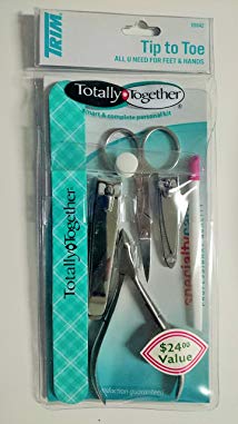 TOTALLY TOGETHER FROM TIP TO TOE MANICURE PEDICURE KIT